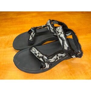 Teva Hurricane XLT2 Sandals Black Grey Geometric Sport Hiking Womens 6